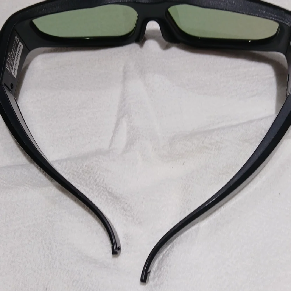 LG Black Wearable 3D Glasses Size 0S.